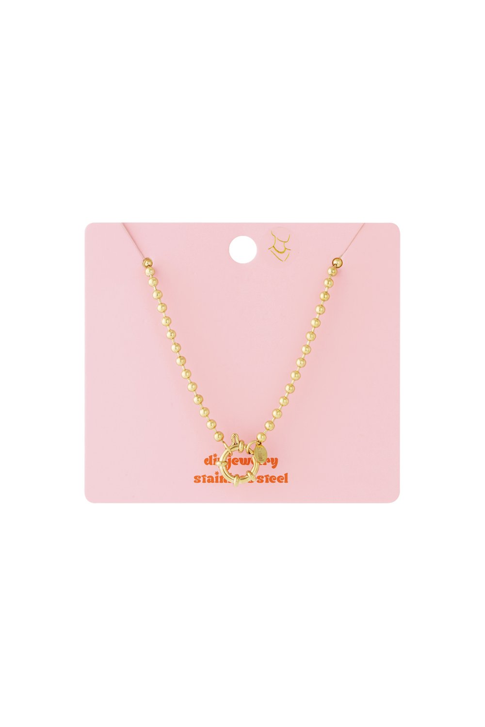 Stainless Steel Chain Necklaces Geometric Casual Daily Simple Series Women's jewelry h5Picture5