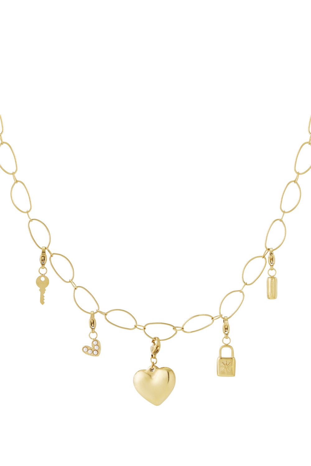 Big heart DIY Necklace Picture4