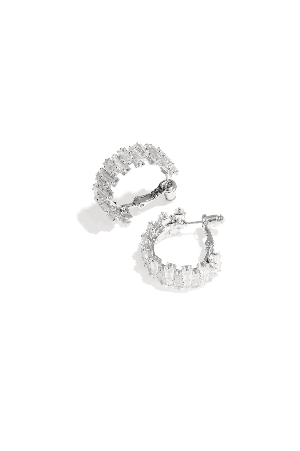 Koperen creolen geometrische casual dagelijkse eenvoudige serie dames sieraden Afbeelding5