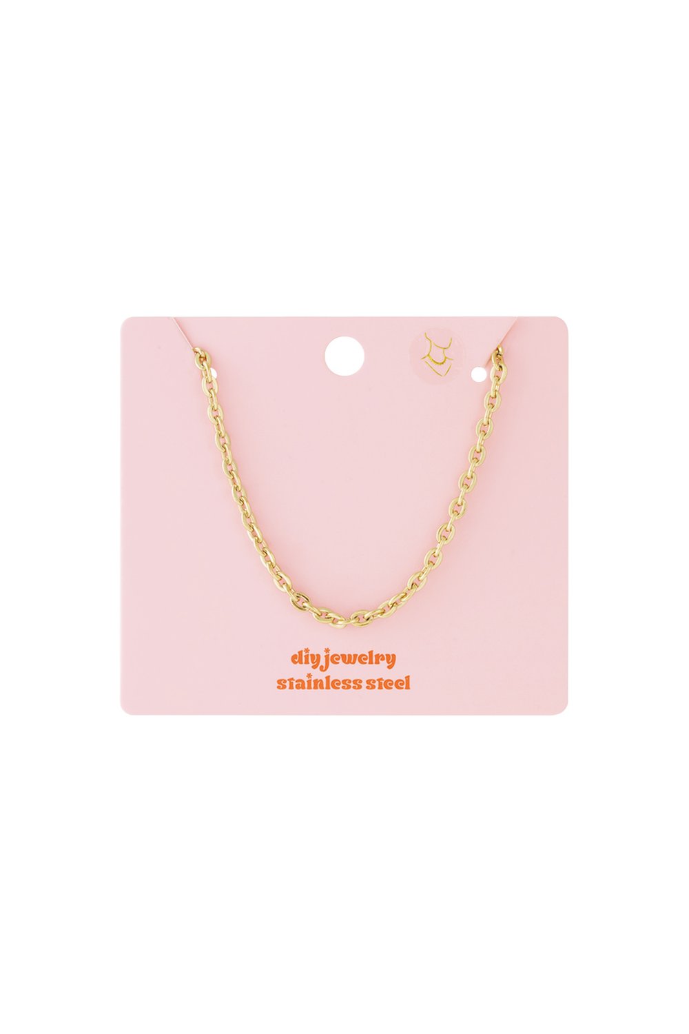 Stainless Steel Chain Necklaces Chain DIY Daily Simple Series Women's jewelry h5Picture4