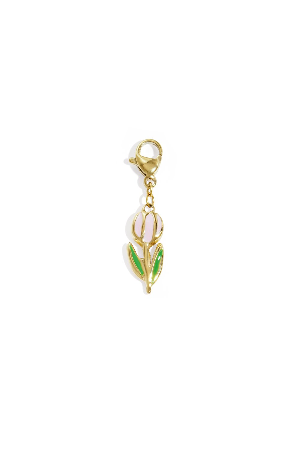 Jewelry charm tulip flower DIY 