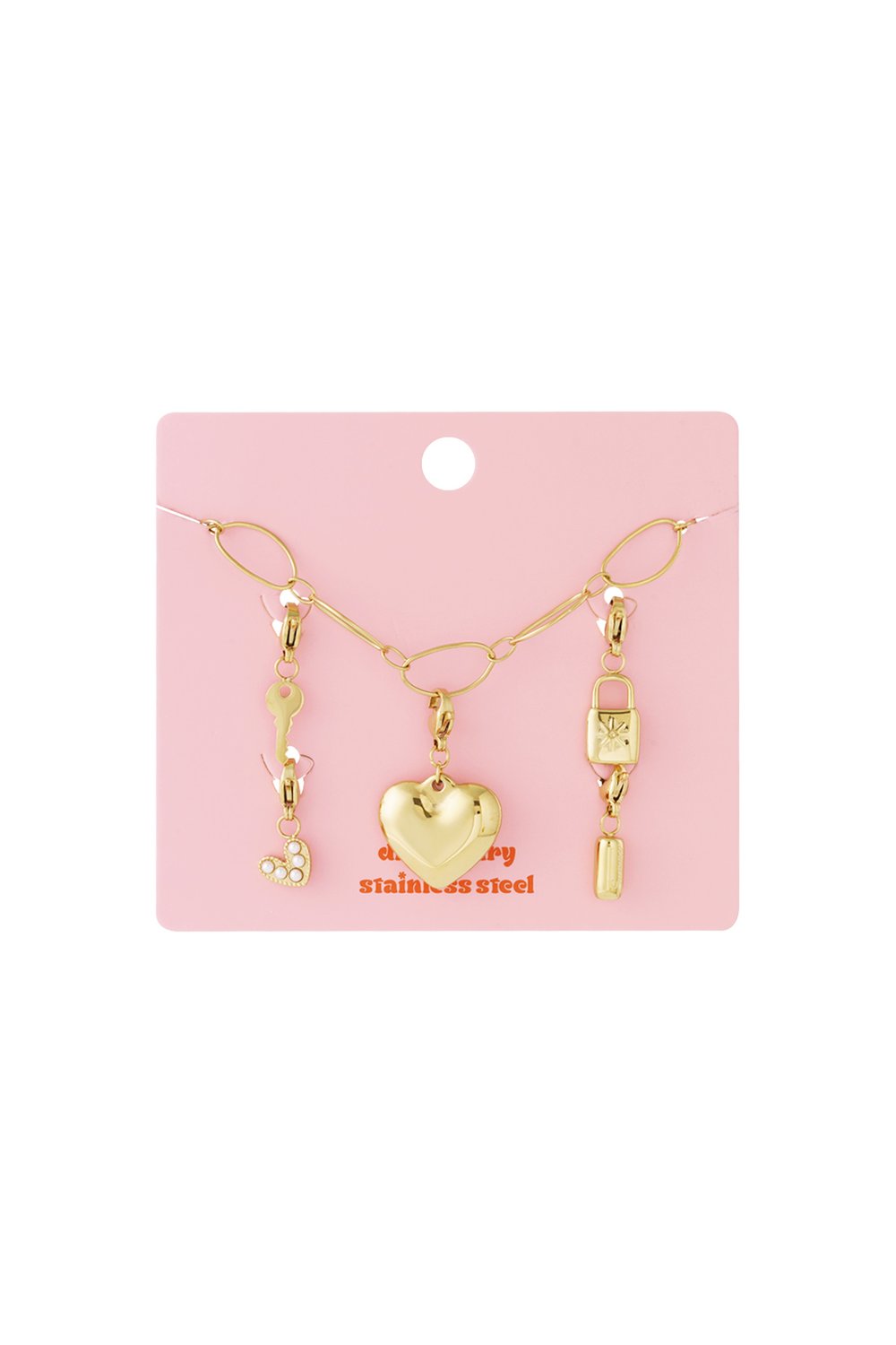 Big heart DIY Necklace Picture3