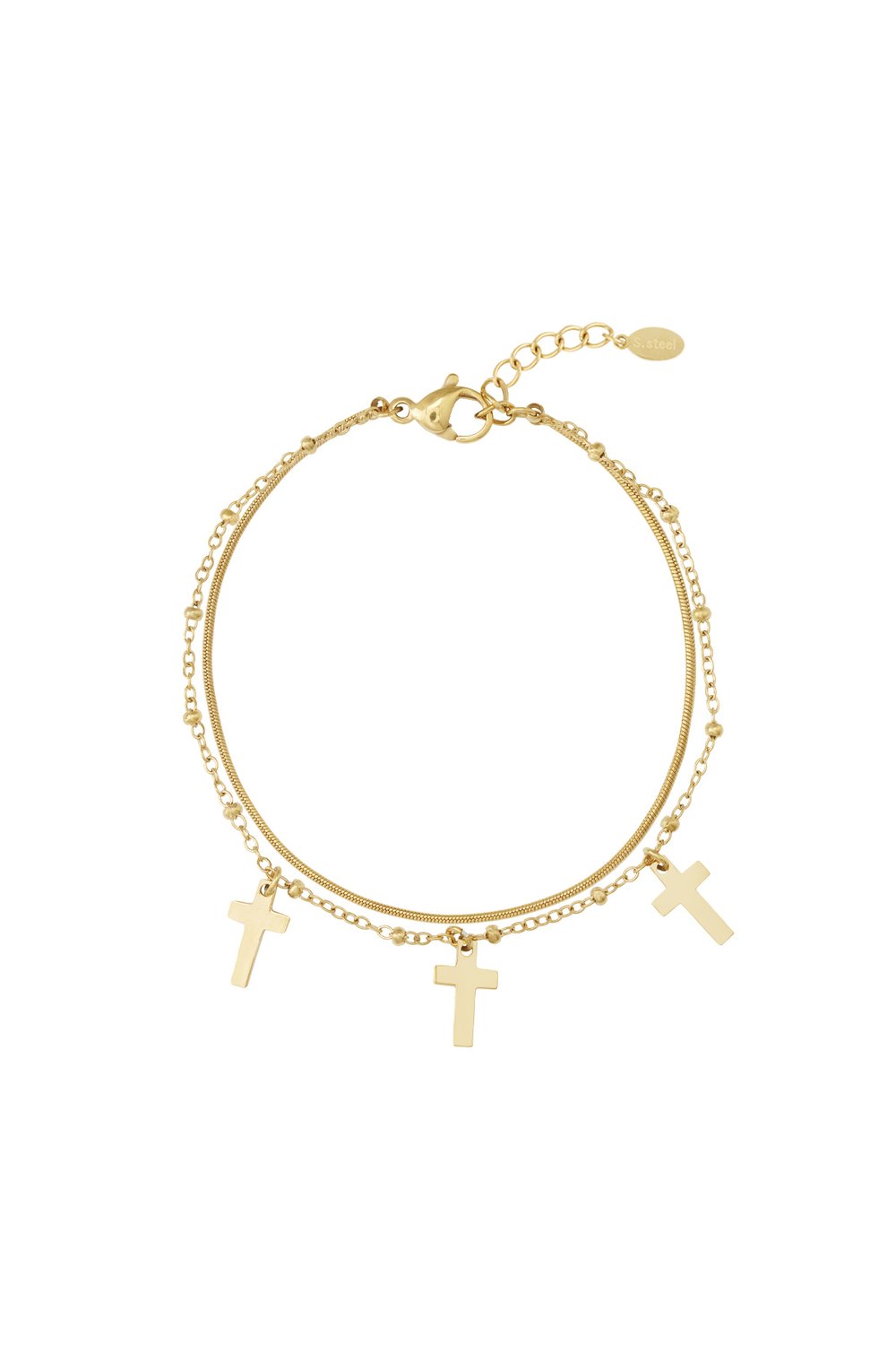 Bracelets à breloques Cross Casual Daily Simple Series Bijoux pour femmes