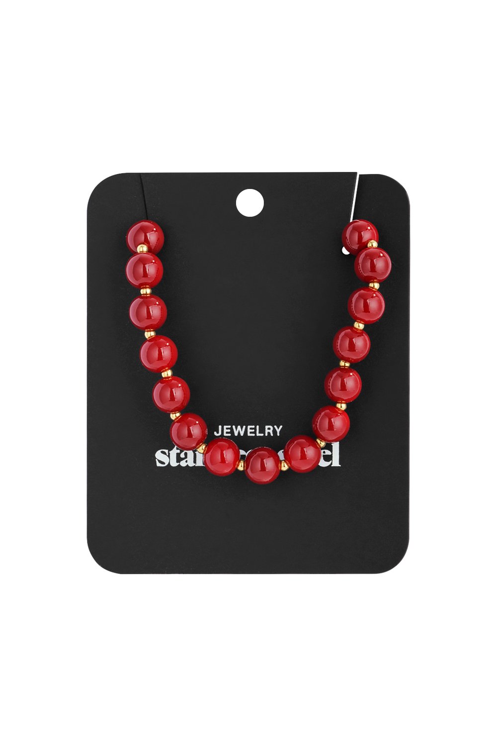 Acrylic Beaded Necklaces Beads Casual Simple Series Women's jewelry h5Picture4