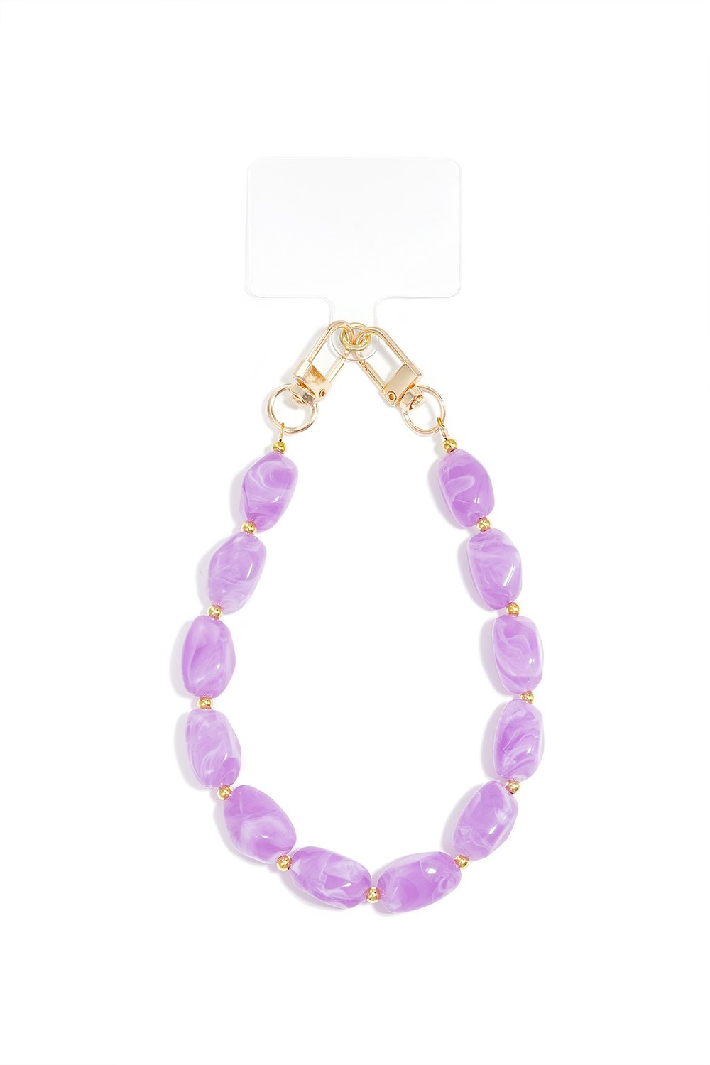 Telefonkabel Perlen Casual Acryl Alltag Bild2