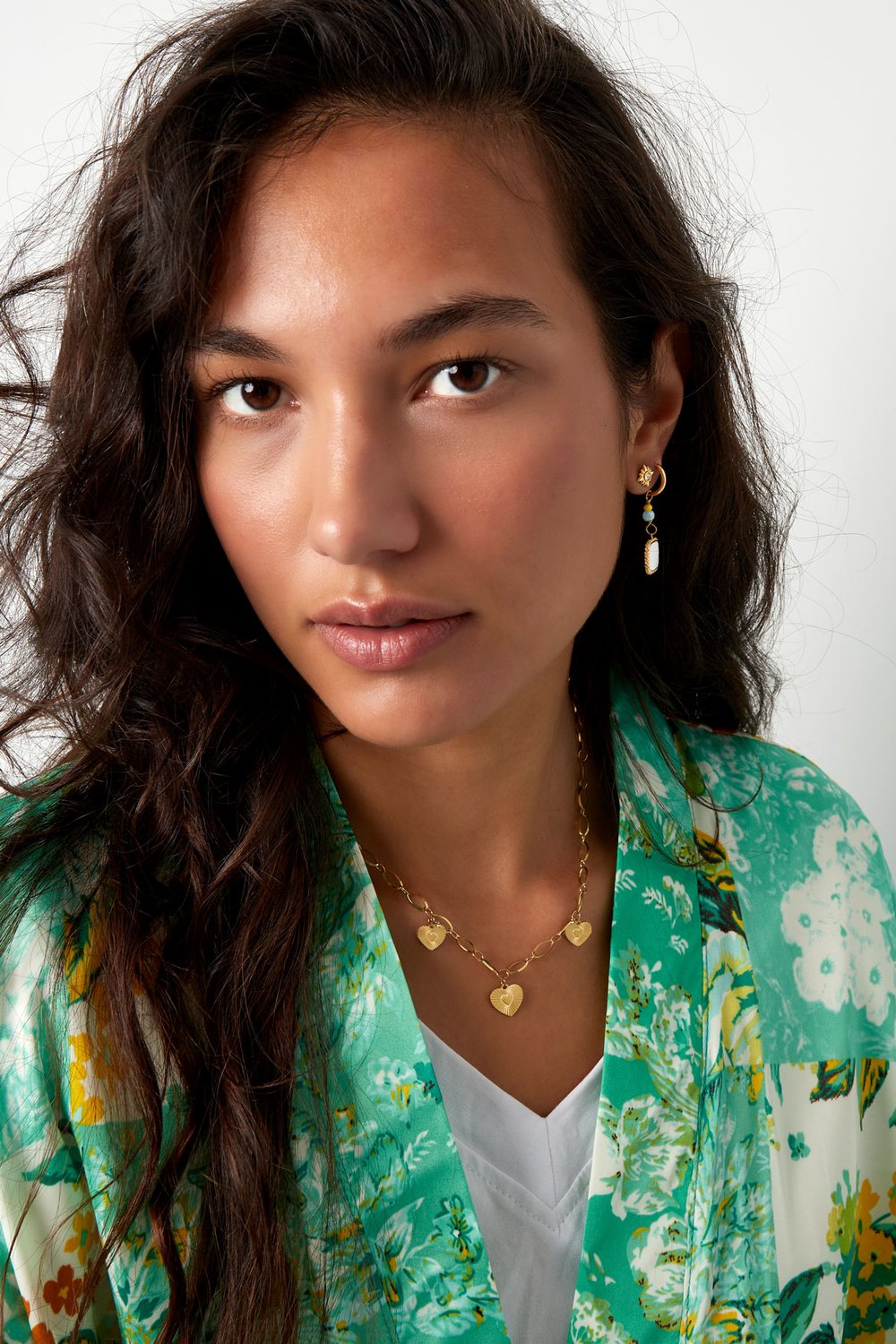 collana tre cuori monete Immagine3