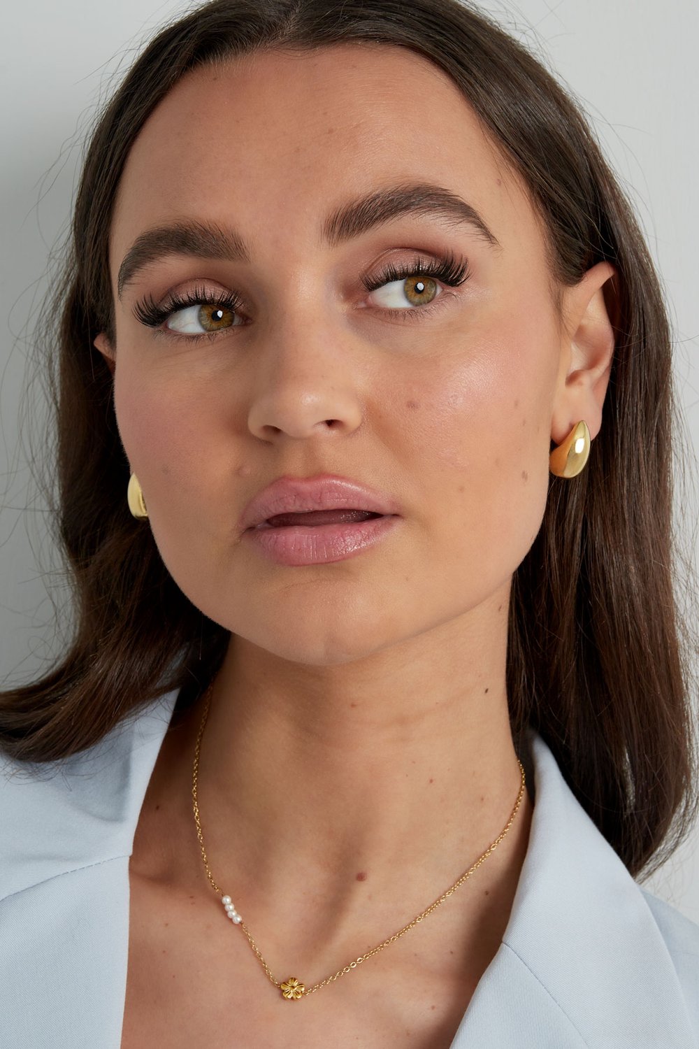 çiçek inci kolye Resim2