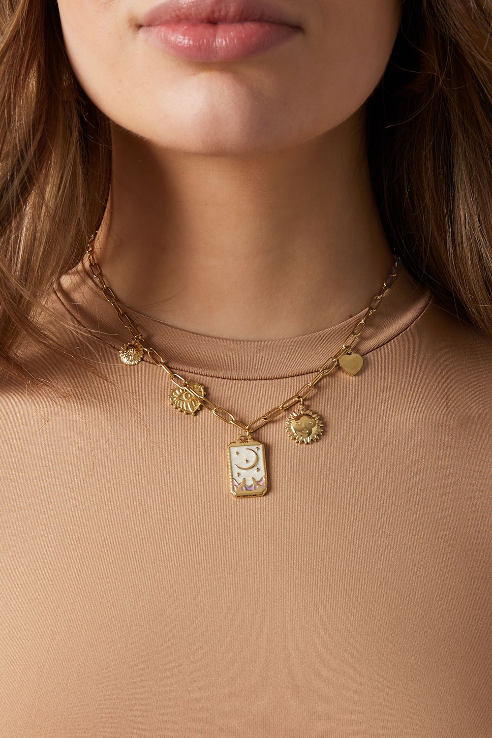 charm necklace magic moon Picture2