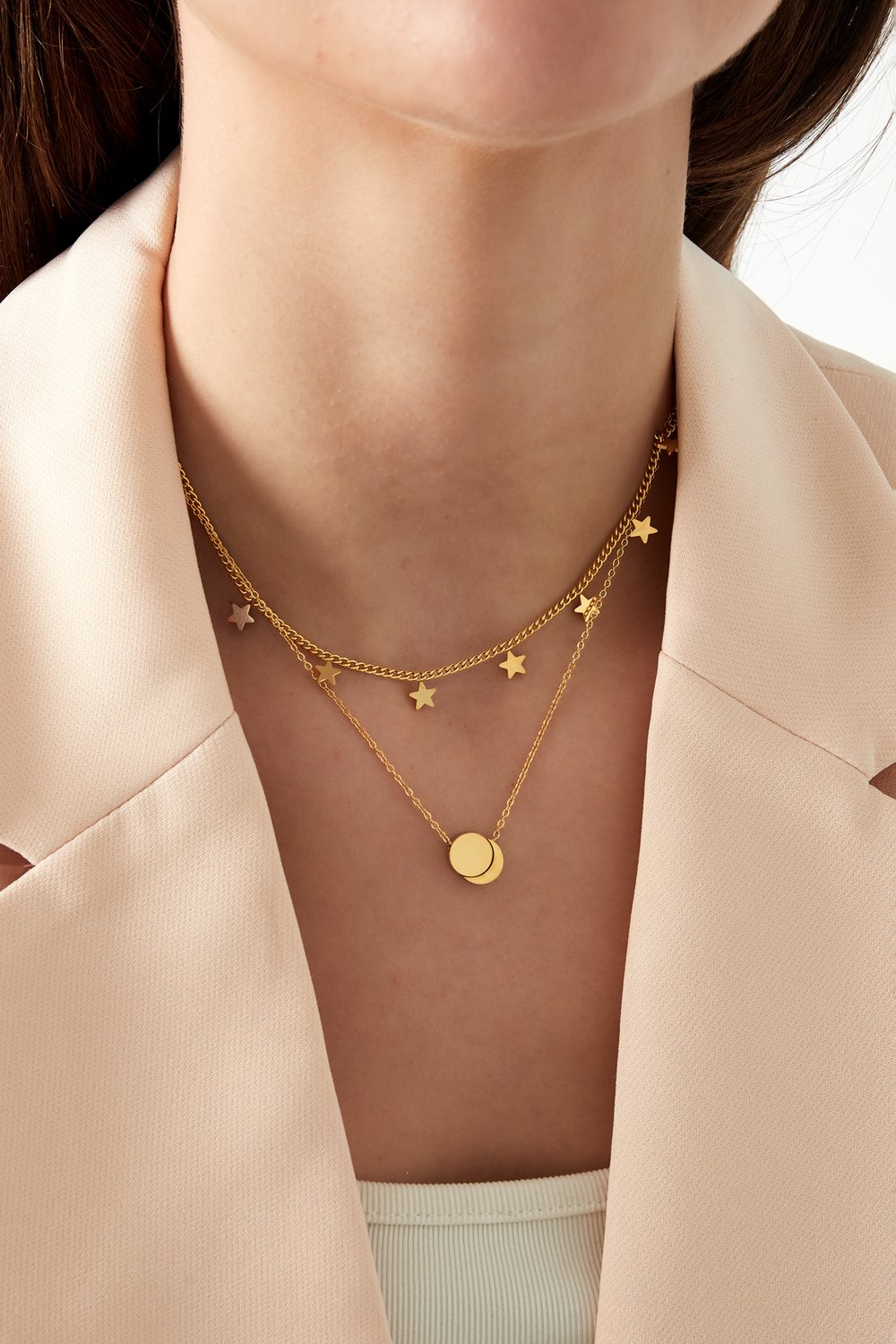 double star necklace Picture2