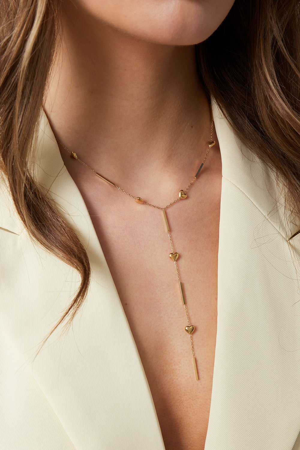 simple heart necklace Picture2