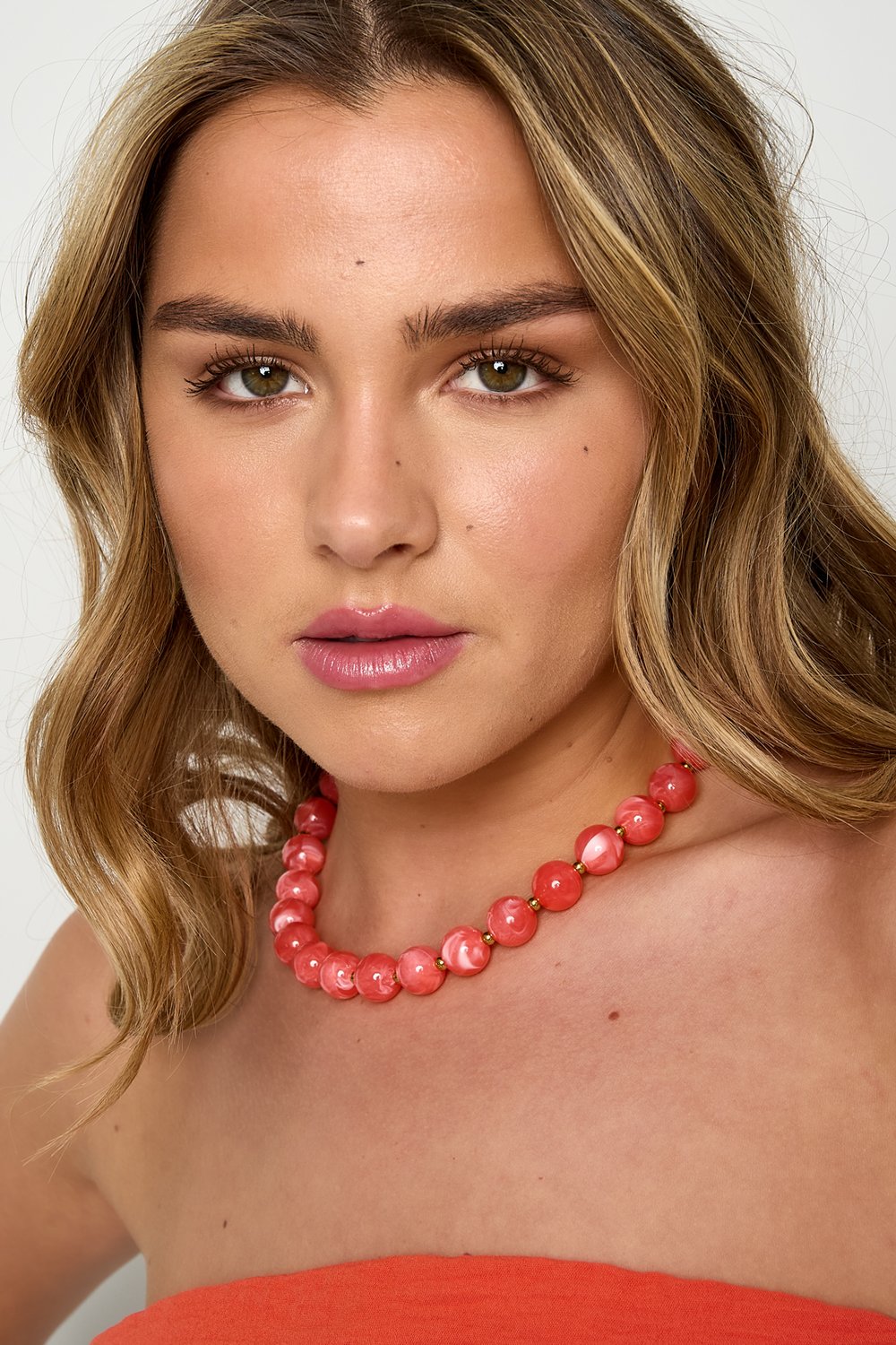 Colliers de perles acryliques - Collection simple et décontractée pour femmes - 135 mm Image2