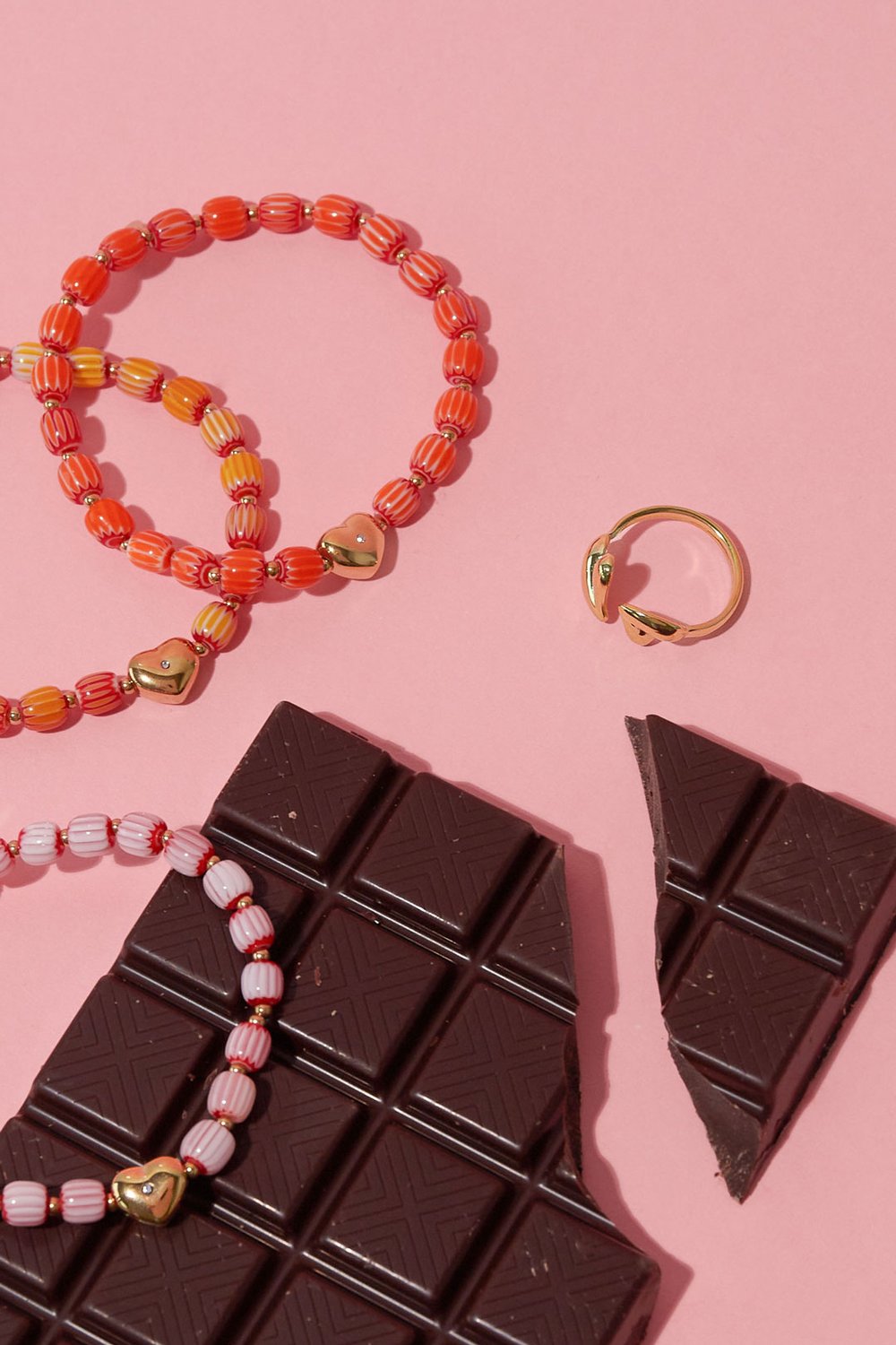 Stainless Steel Minimalist Rings Heart Casual Daily Simple Series Women's jewelry Picture2