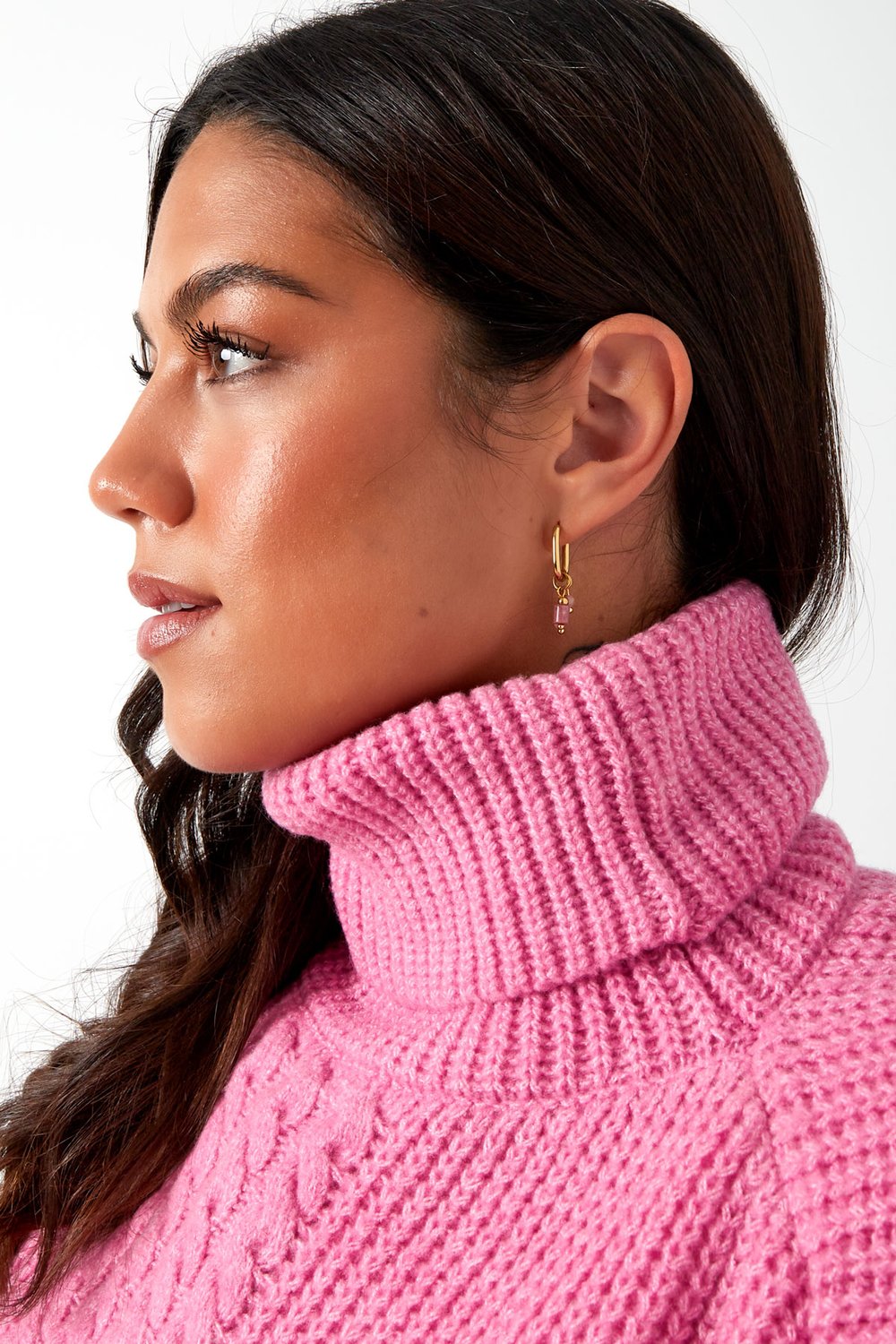 earring with black beads h5Picture6