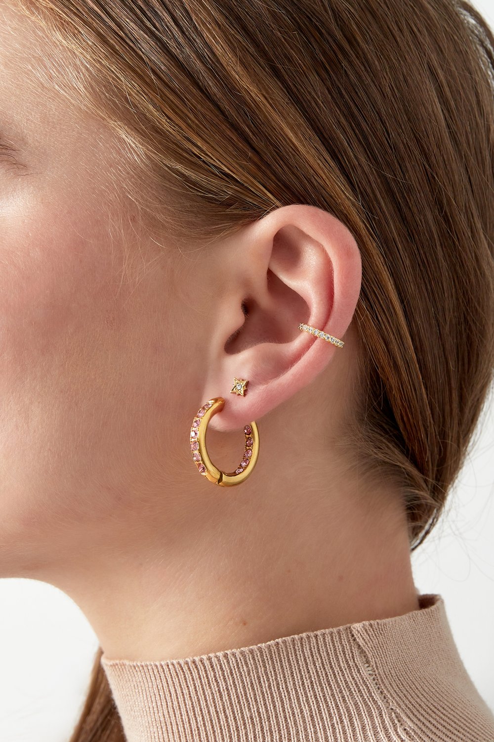 Earcuff Shimmer - Silver Color color Picture3