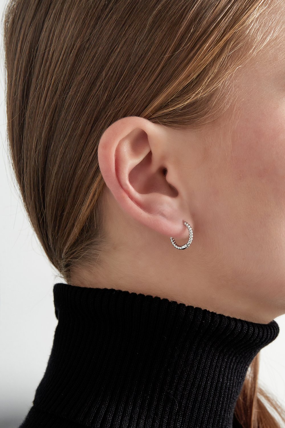 Timeless twist earrings - Silver Color color h5Picture2