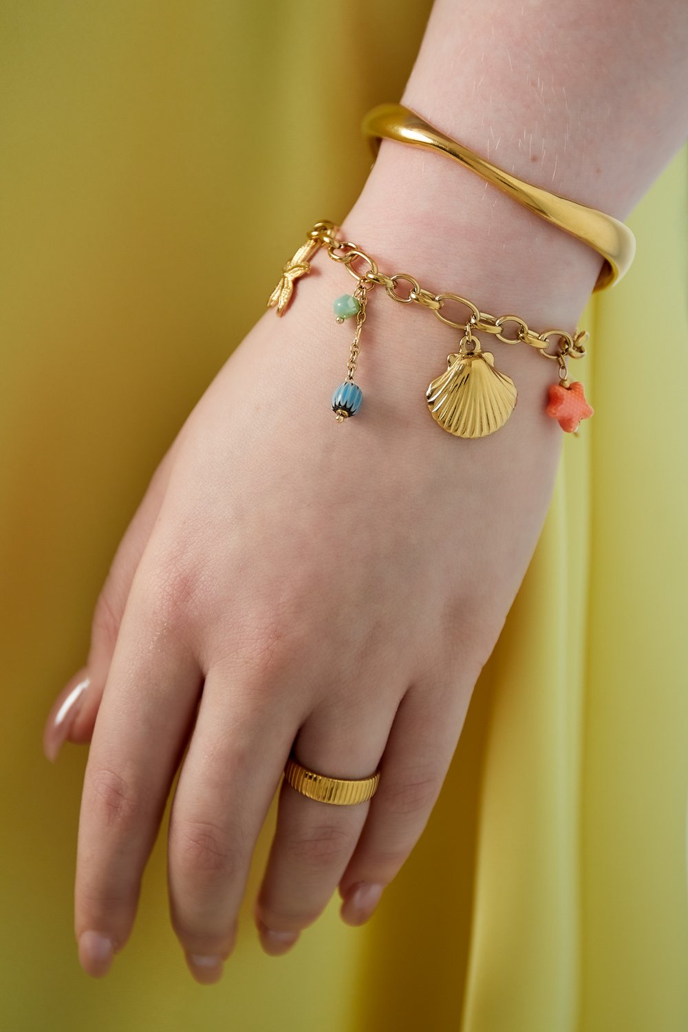 Armband Party am Meer - Goldfarben h5Bild2