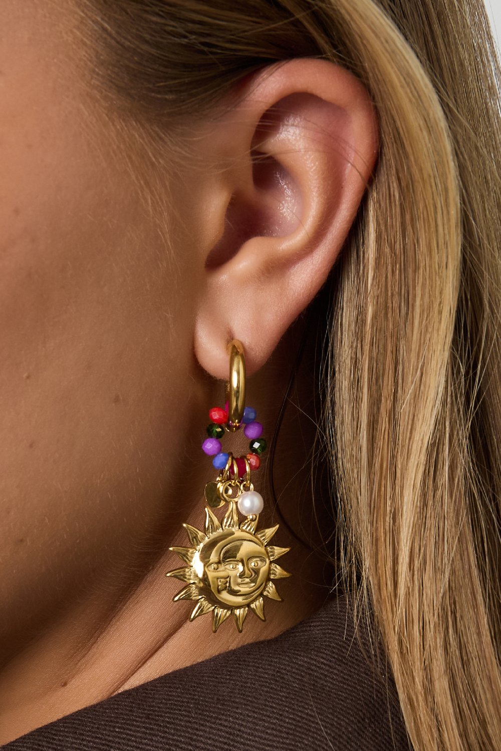 Drop Earrings sun Casual Daily Simple Series Women's jewelry h5Picture3