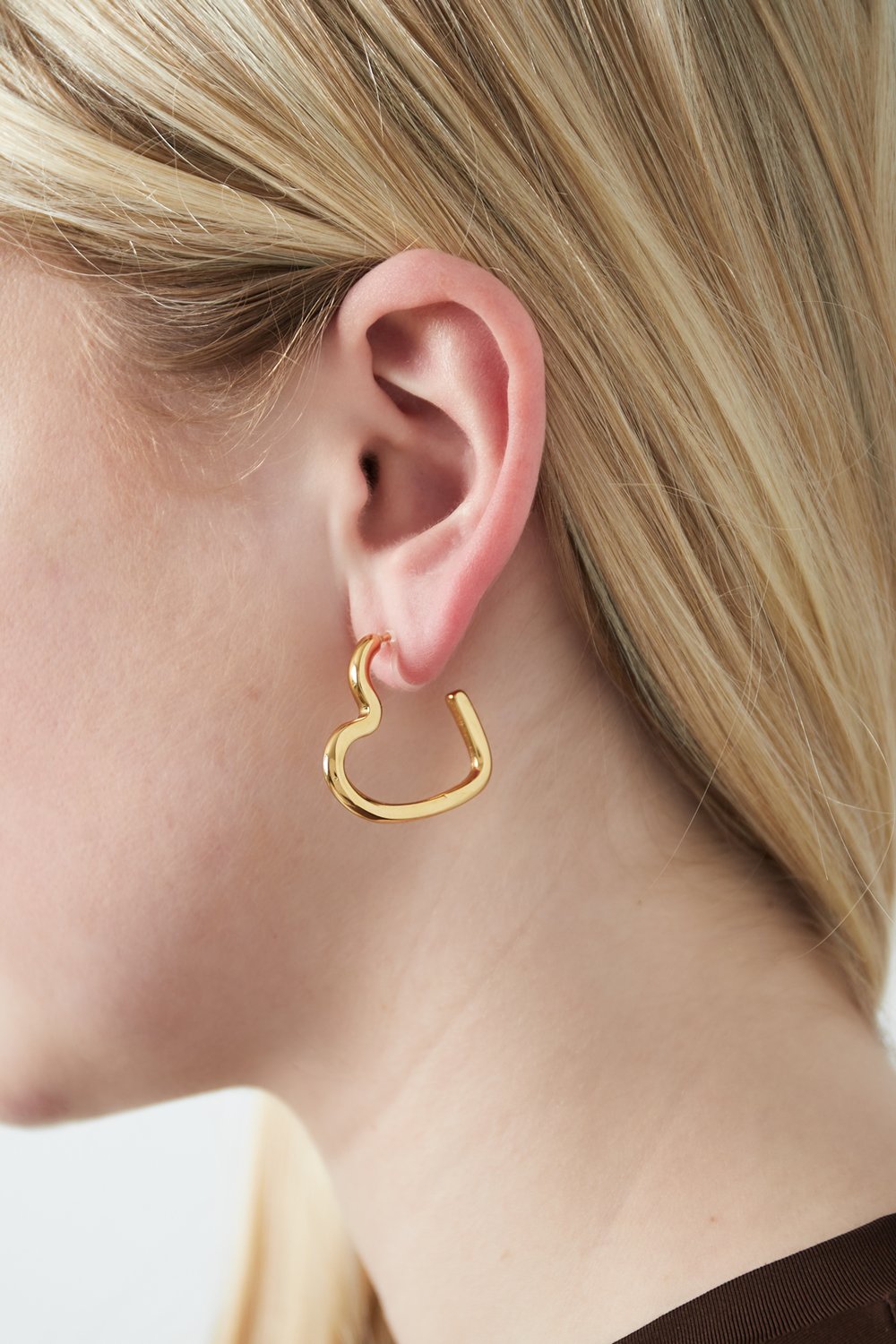 Heart Clip Earrings Picture2