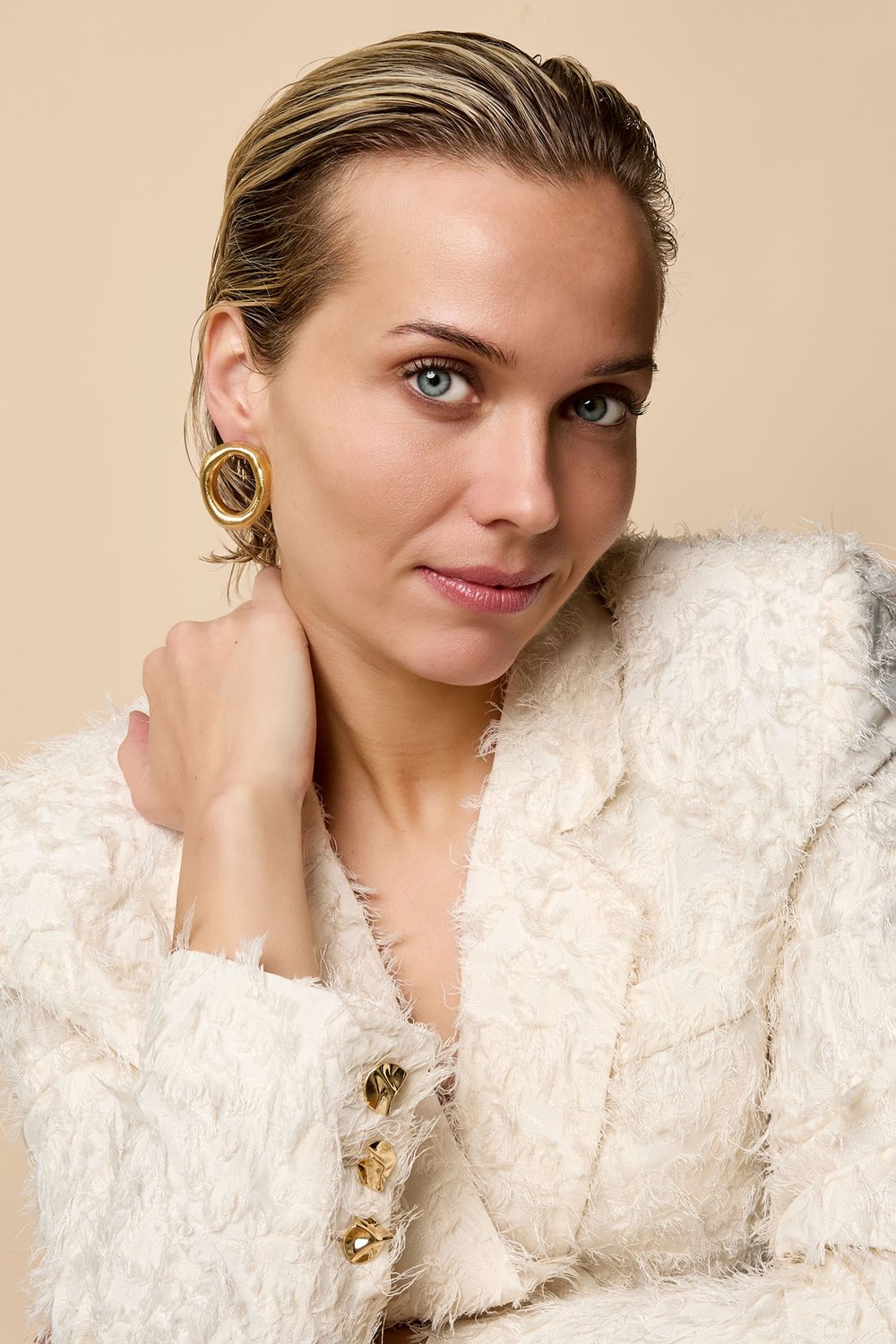 Stud Earrings irregular shape Casual Daily Simple Series Women's jewelry Picture3