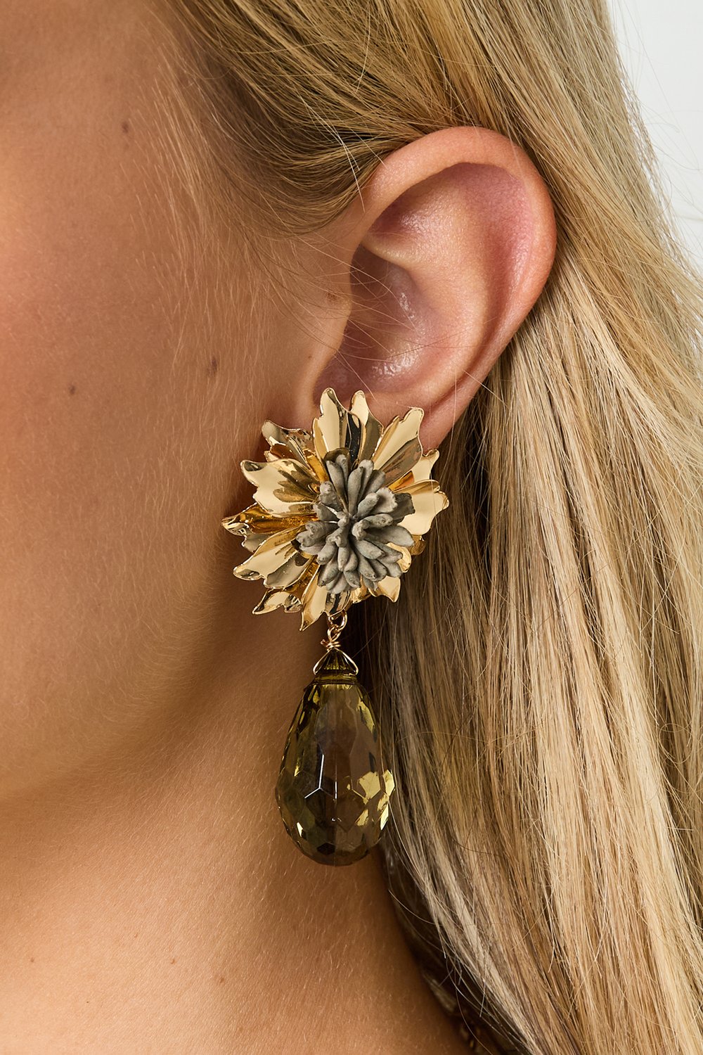 Drop Earrings Flower Vacation Gathering/Party Luxurious Series Women's jewelry h5Picture3