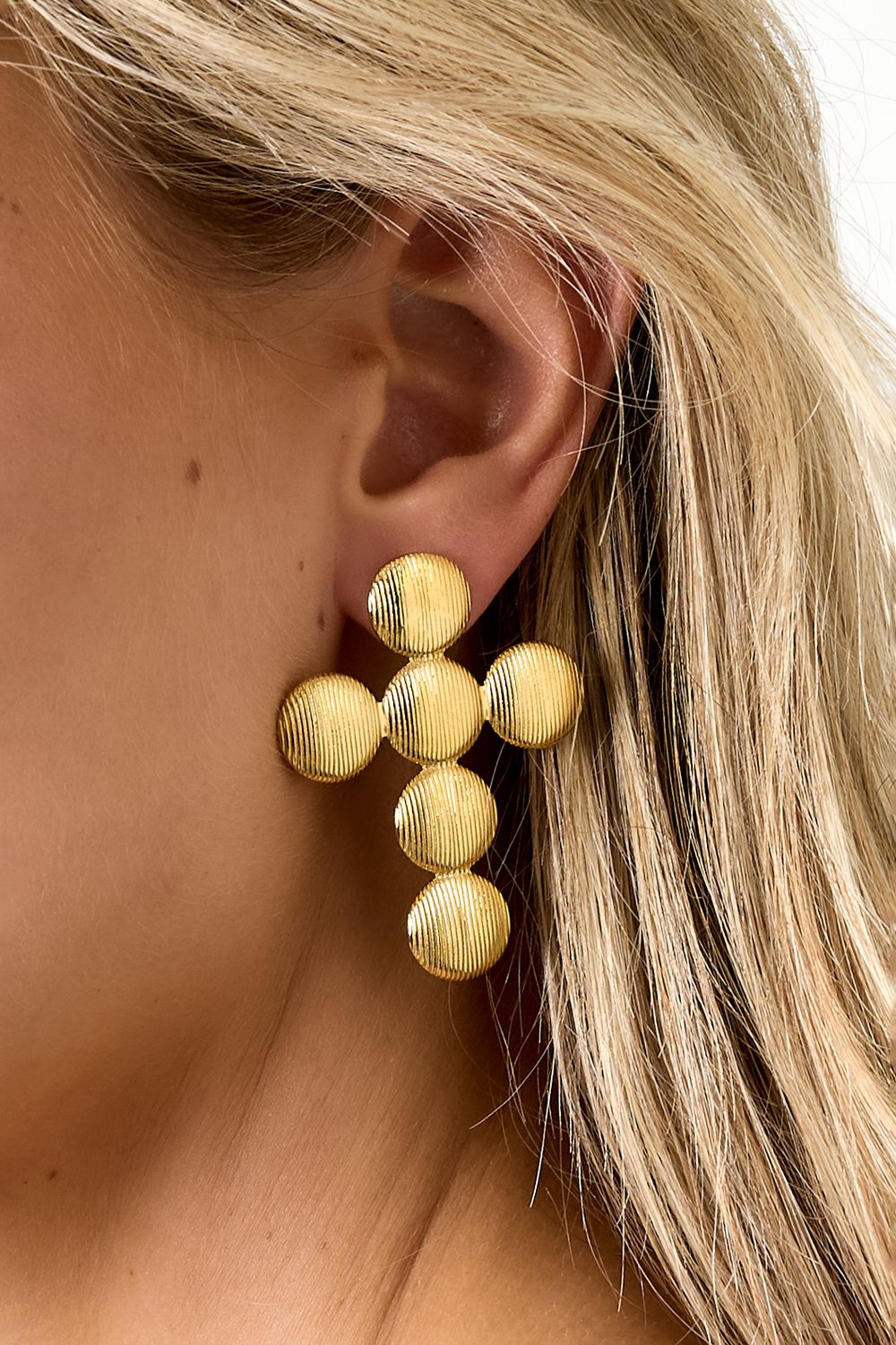 Stainless Steel Stud Earrings Cross Casual Daily Simple Series Women's jewelry h5Picture3