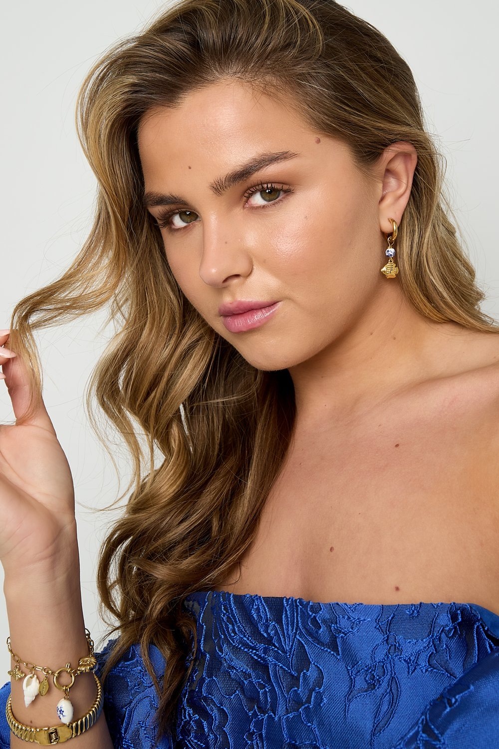 Stainless Steel Dangle Earrings fish Casual Daily Simple Series Women's jewelry h5Picture2