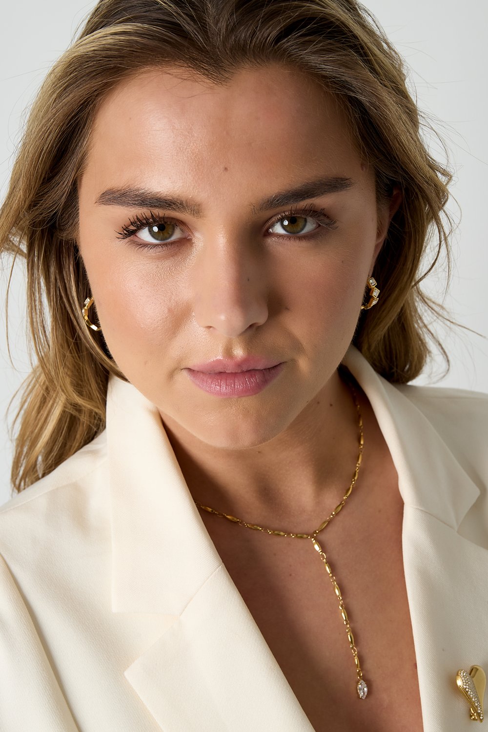 Earrings with alternating stones h5Picture4