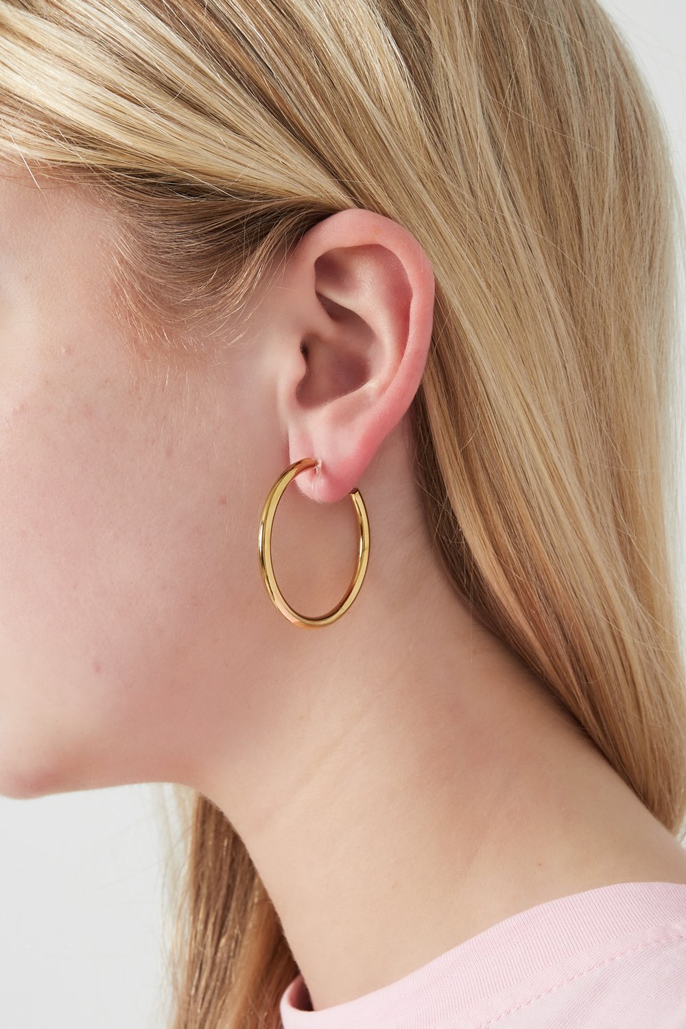 Classic hoop Clip Earrings Picture2