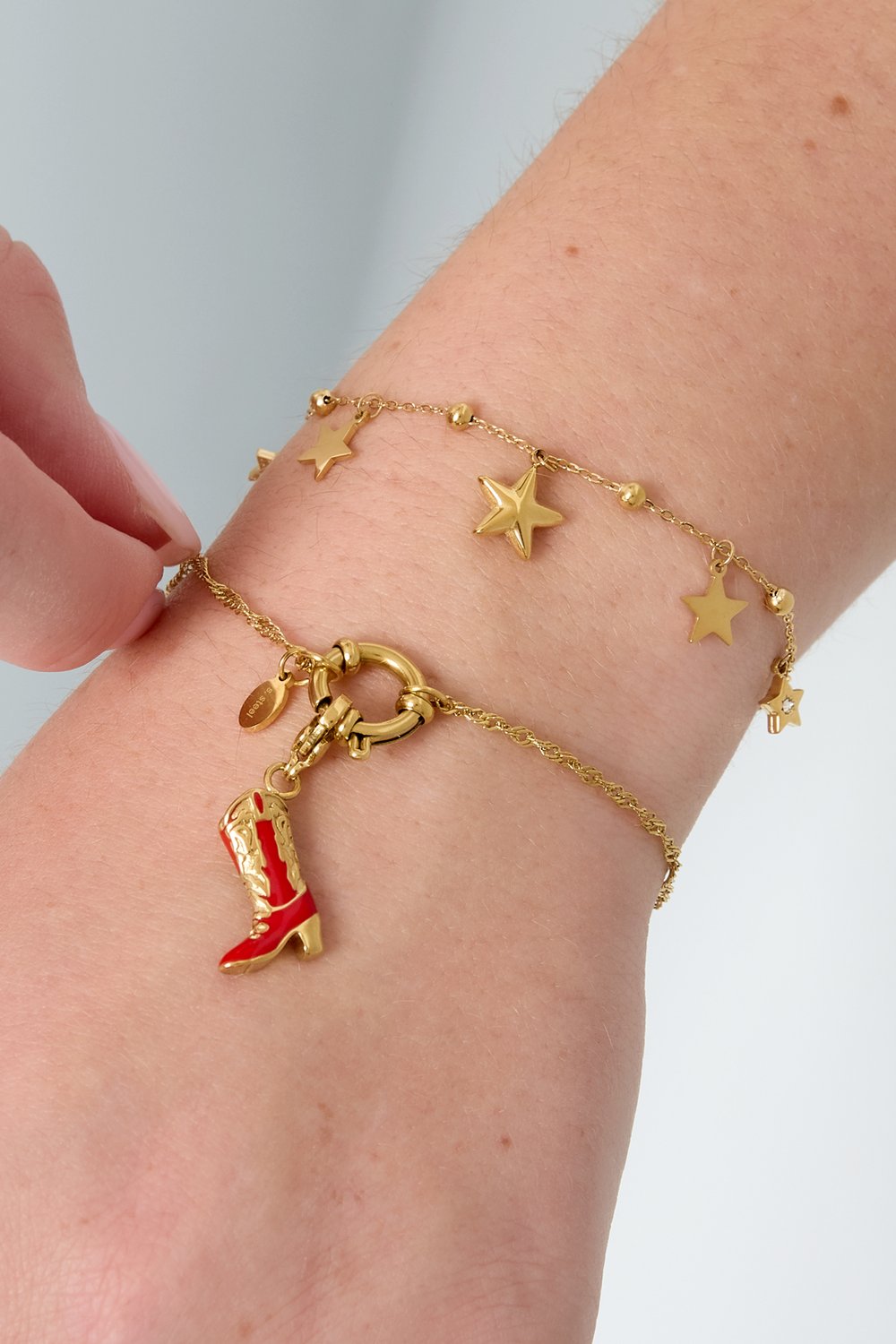 Stainless Steel Chain Bracelets Chain DIY Daily Simple Series Women's jewelry h5Picture2