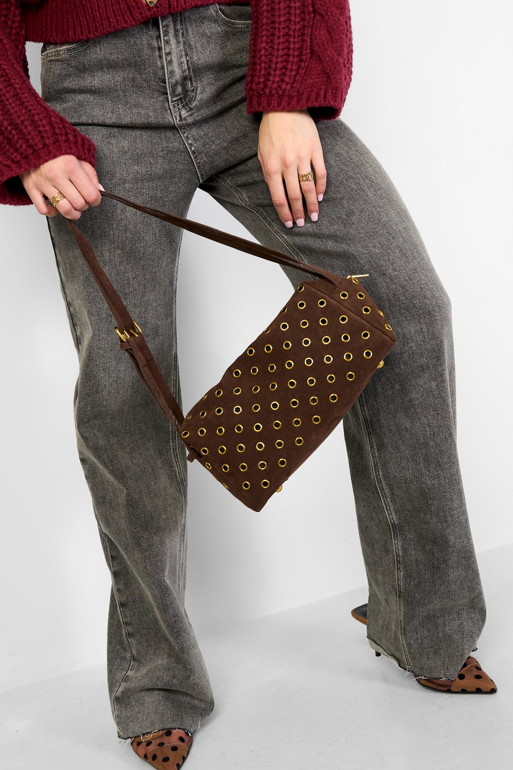 Shoulder Bags Hollowed-out Casual Polyester Daily Accessories h5Picture3