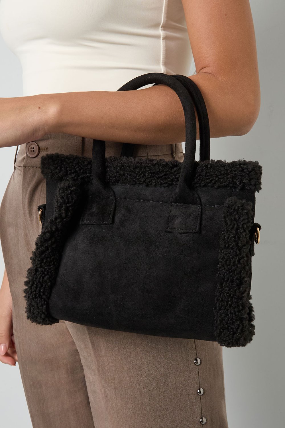 Schultertaschen Patchwork Casual Baumwolle Alltagsaccessoires Bild3