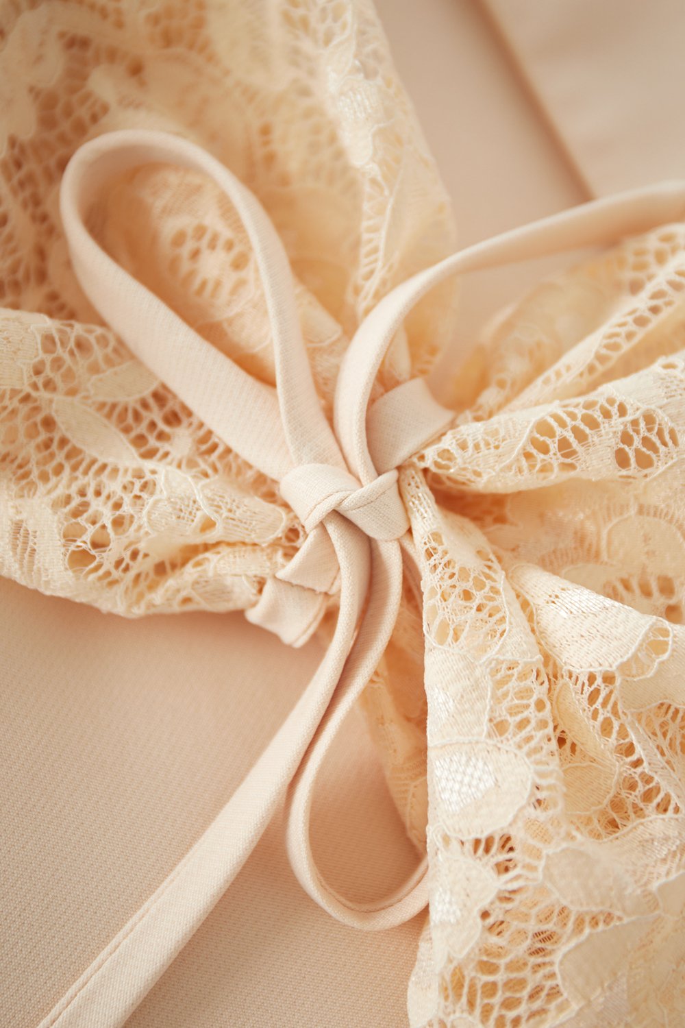 Mélange de Coton Blazer Femme Manche Ballon Insert Dentelle h5Image12