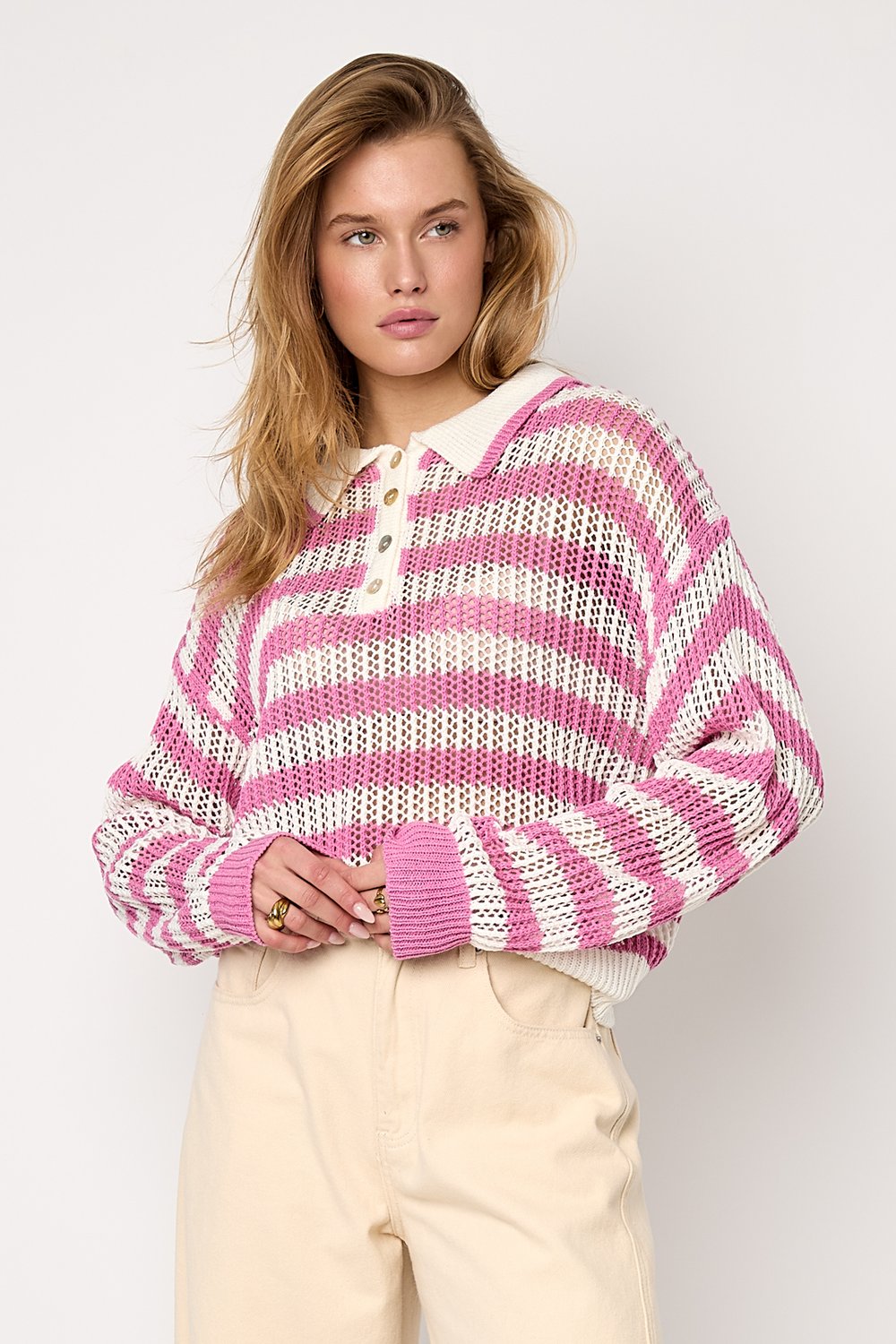 Polo Top Knitwear Picture8