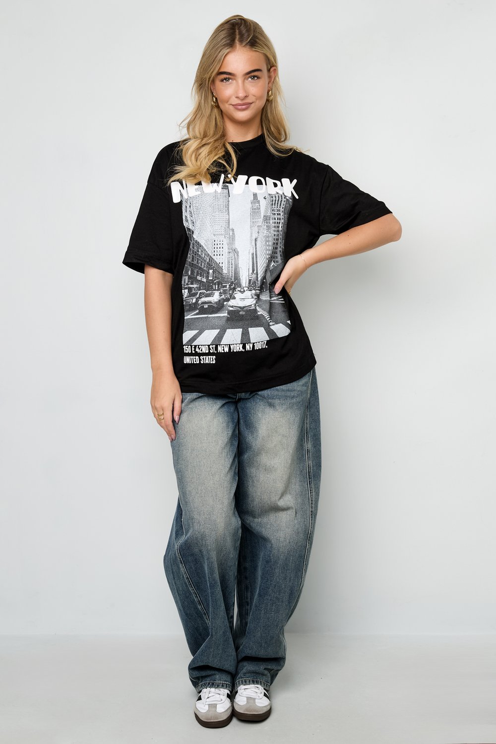 Cotton Knitted Vrouwen T-shirt Casual Letters Afbeelding7