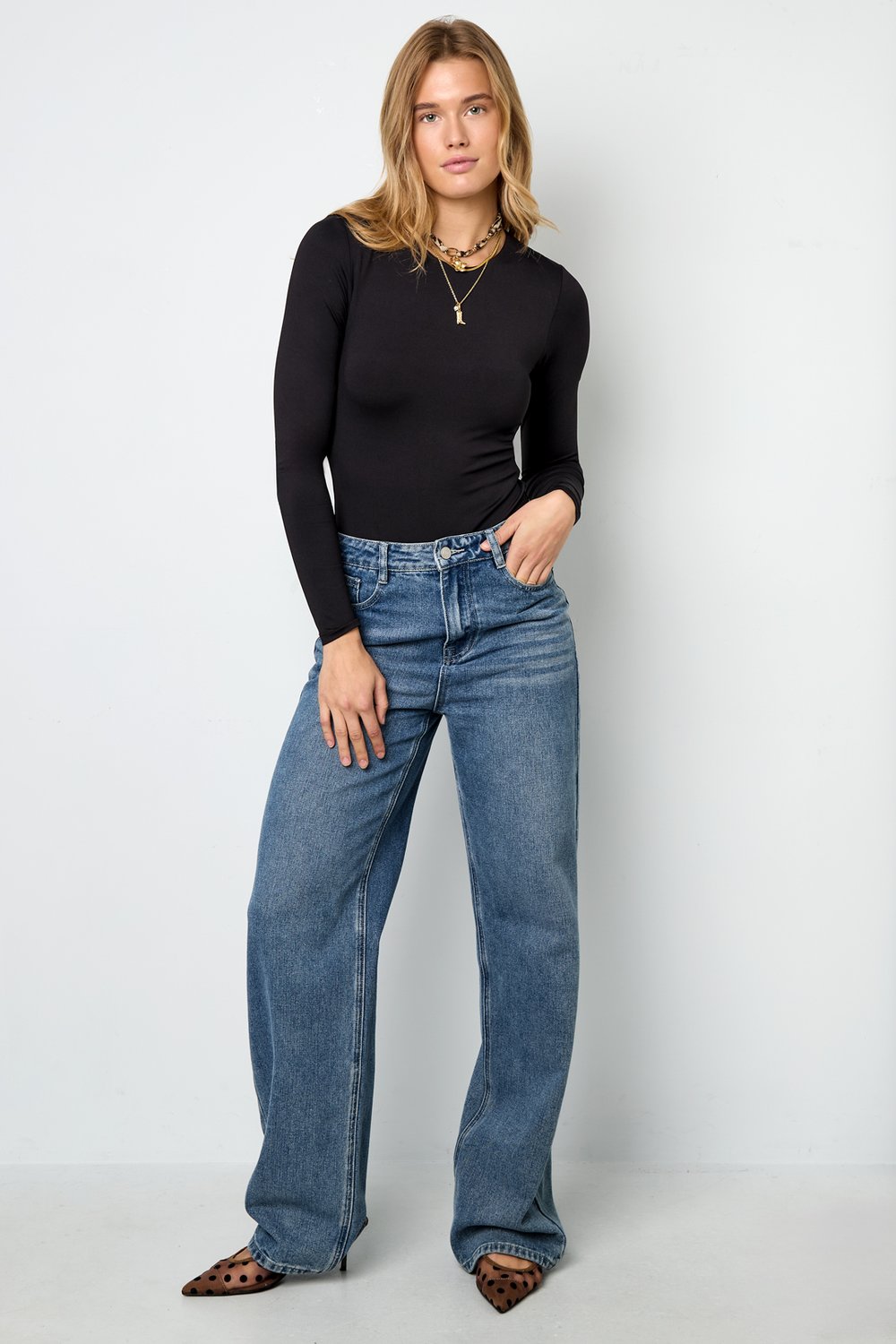 Gebreide Nylon Bodyshaper Basiskleur Eenvoudig Ontwerp Afbeelding8