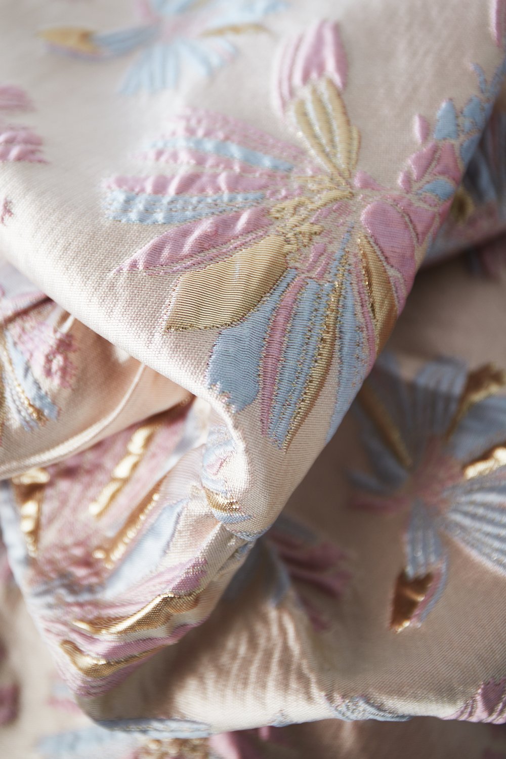 Woven Polyester Fiber Women's Short Sleeve Top Elegant Floral Print Picture13