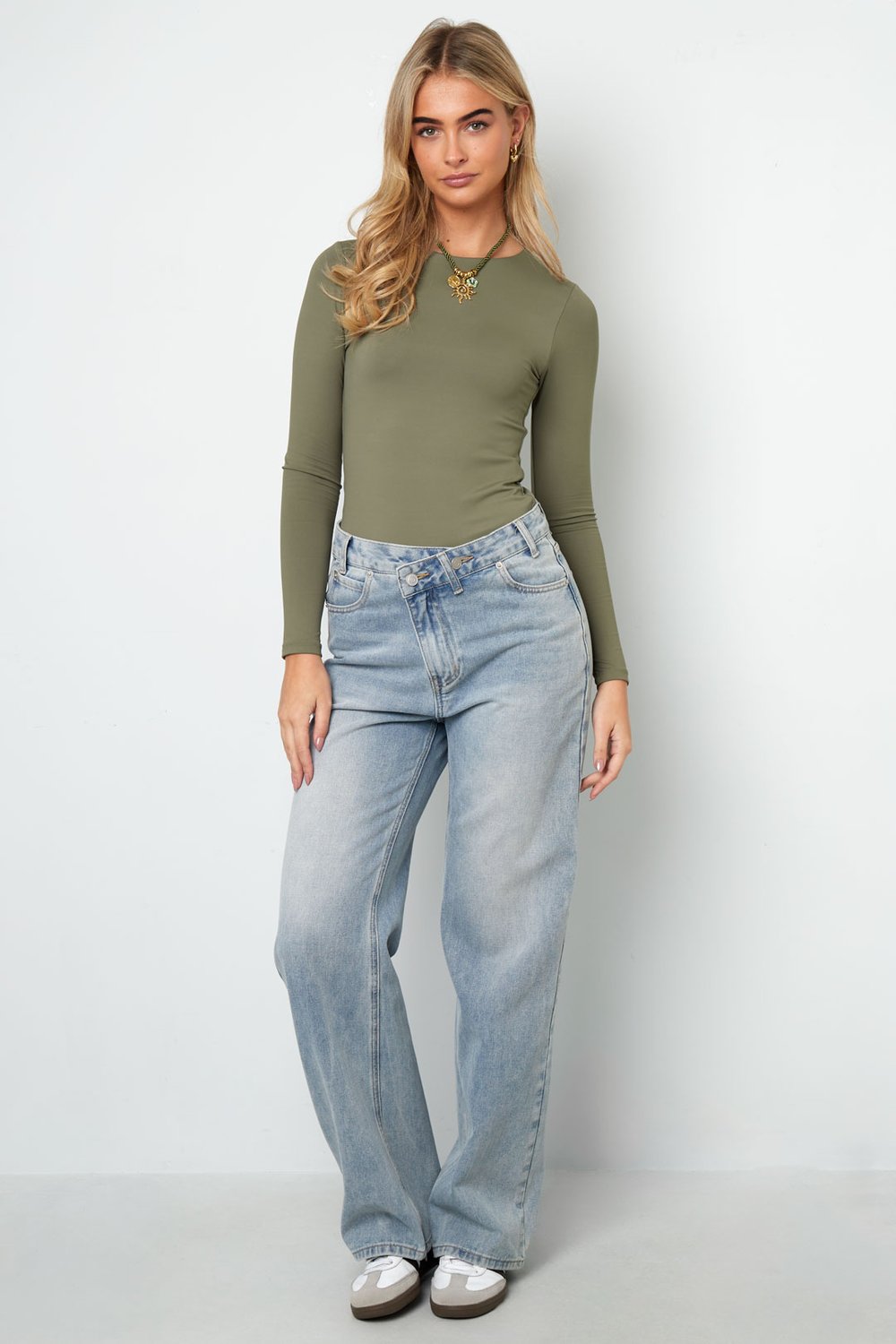 Gebreide Nylon Bodyshaper Basiskleur Eenvoudig Ontwerp Afbeelding10