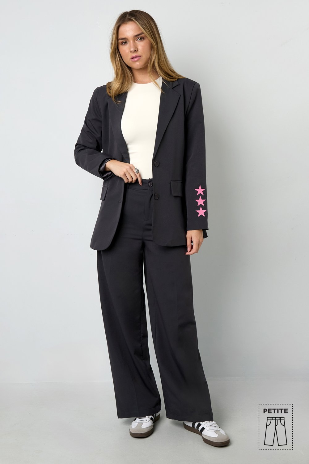 Woven Polyester Fiber Women's Straight Leg Pants Casual Fall/Winter Picture6