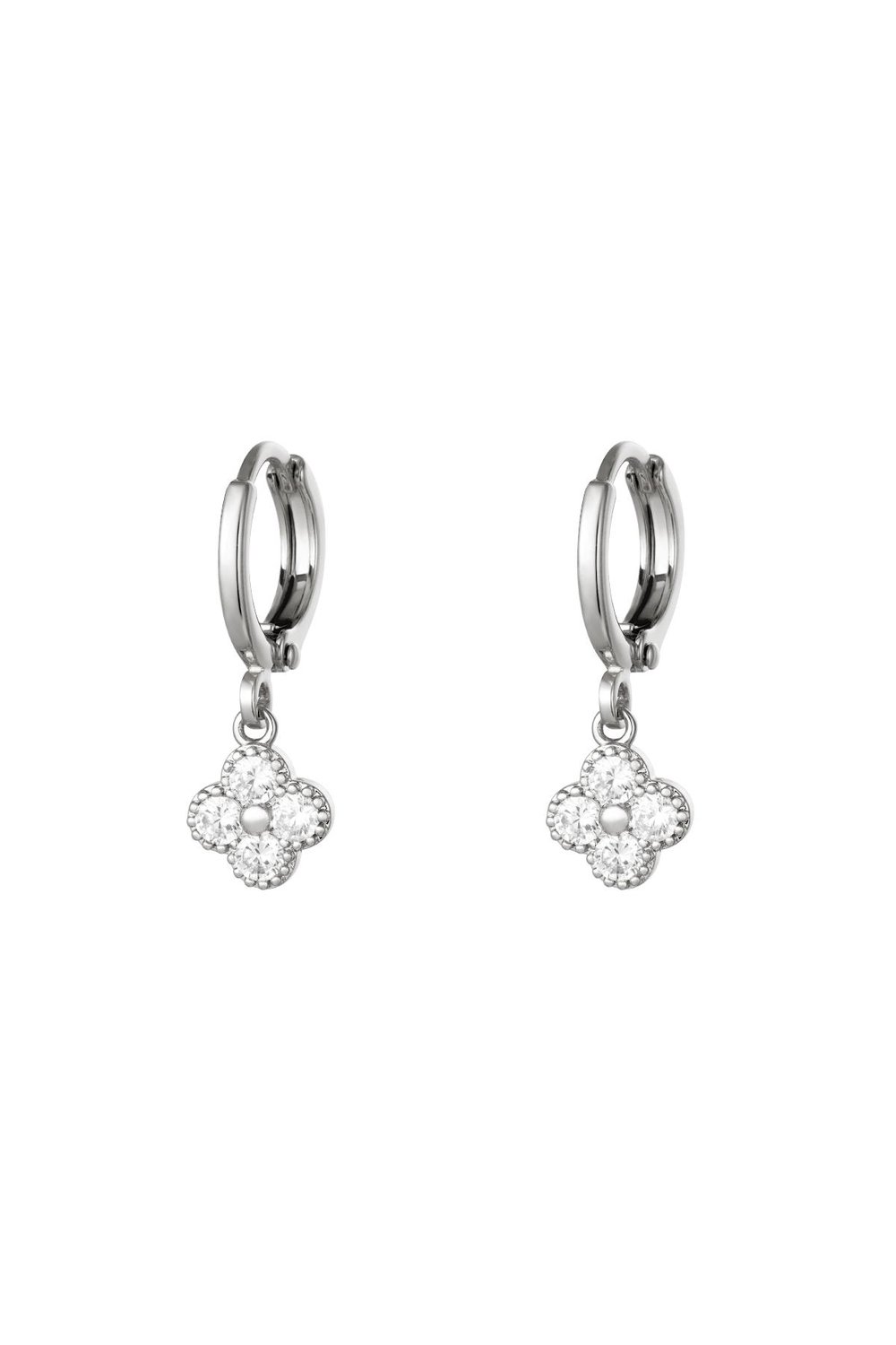 Pendientes Clover Color dorado Cobre 