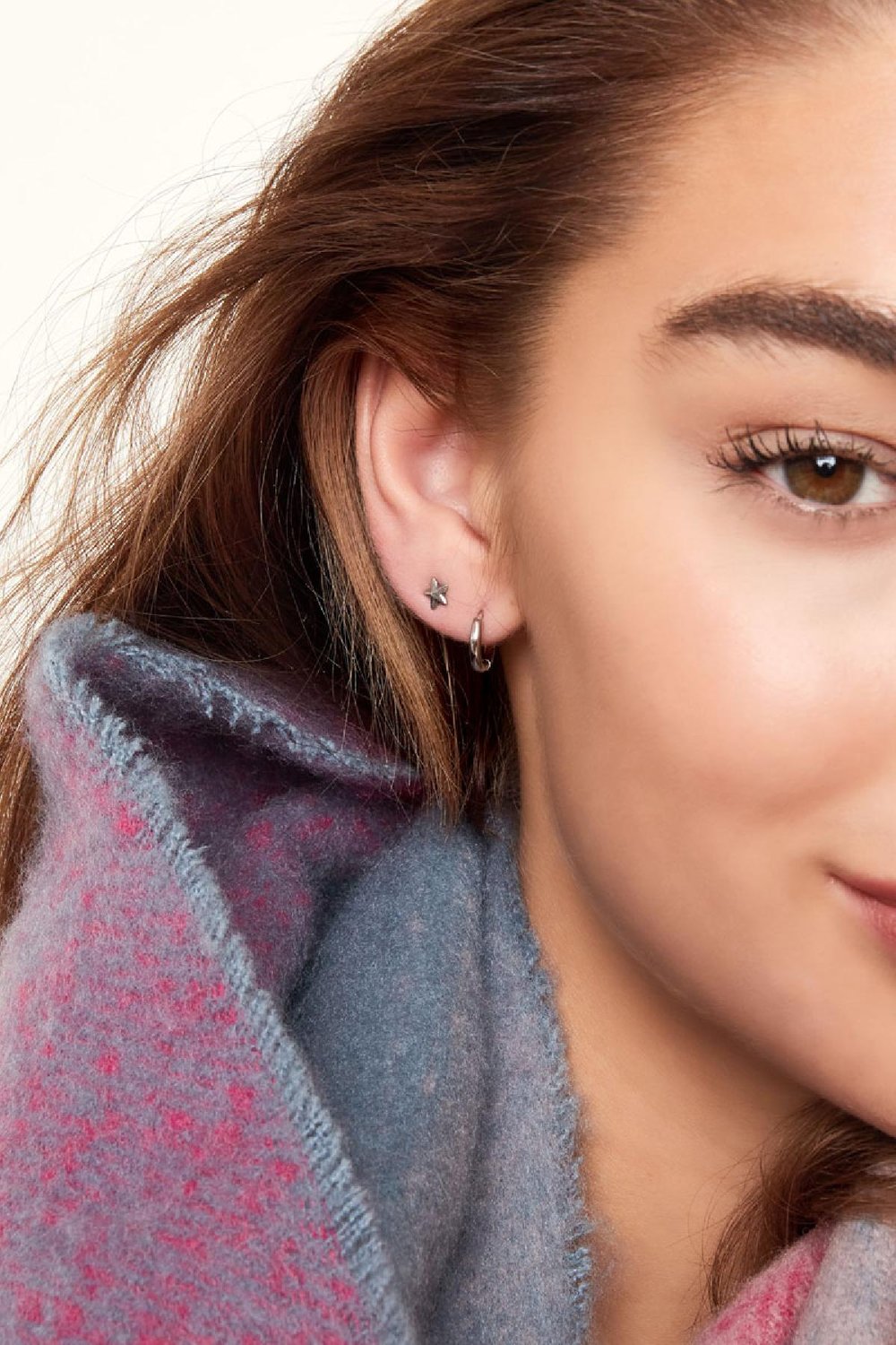 Simple XXS Stainless Steel Hoop Earrings Picture2