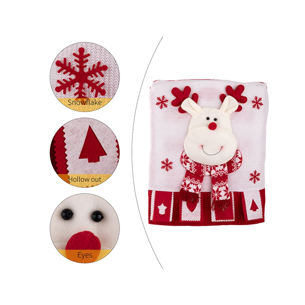 1 Piece Christmas Decorative Chair Cover Picture5