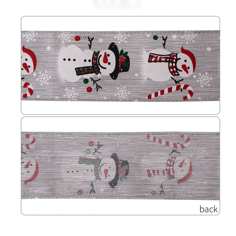 1 Roll Christmas Decorative Ribbon Picture6