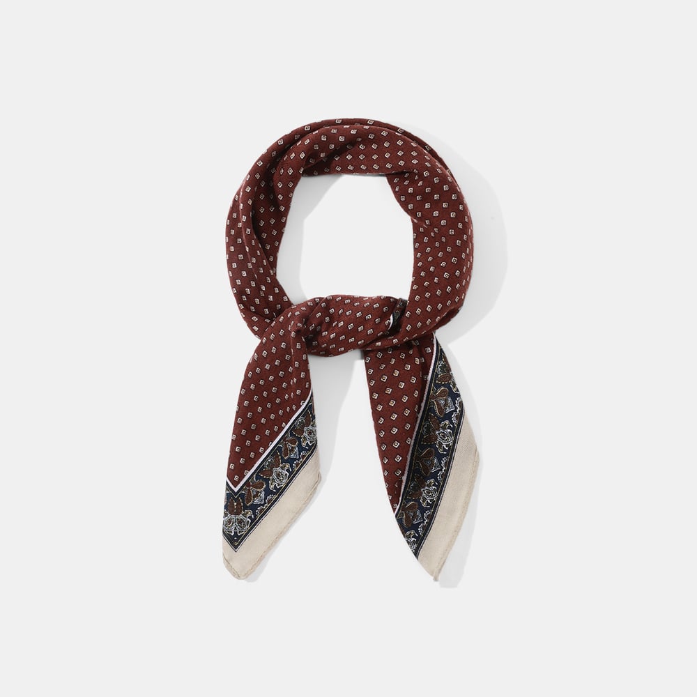 1 Piece Gorgeous Paisley Pattern Bandana Picture2