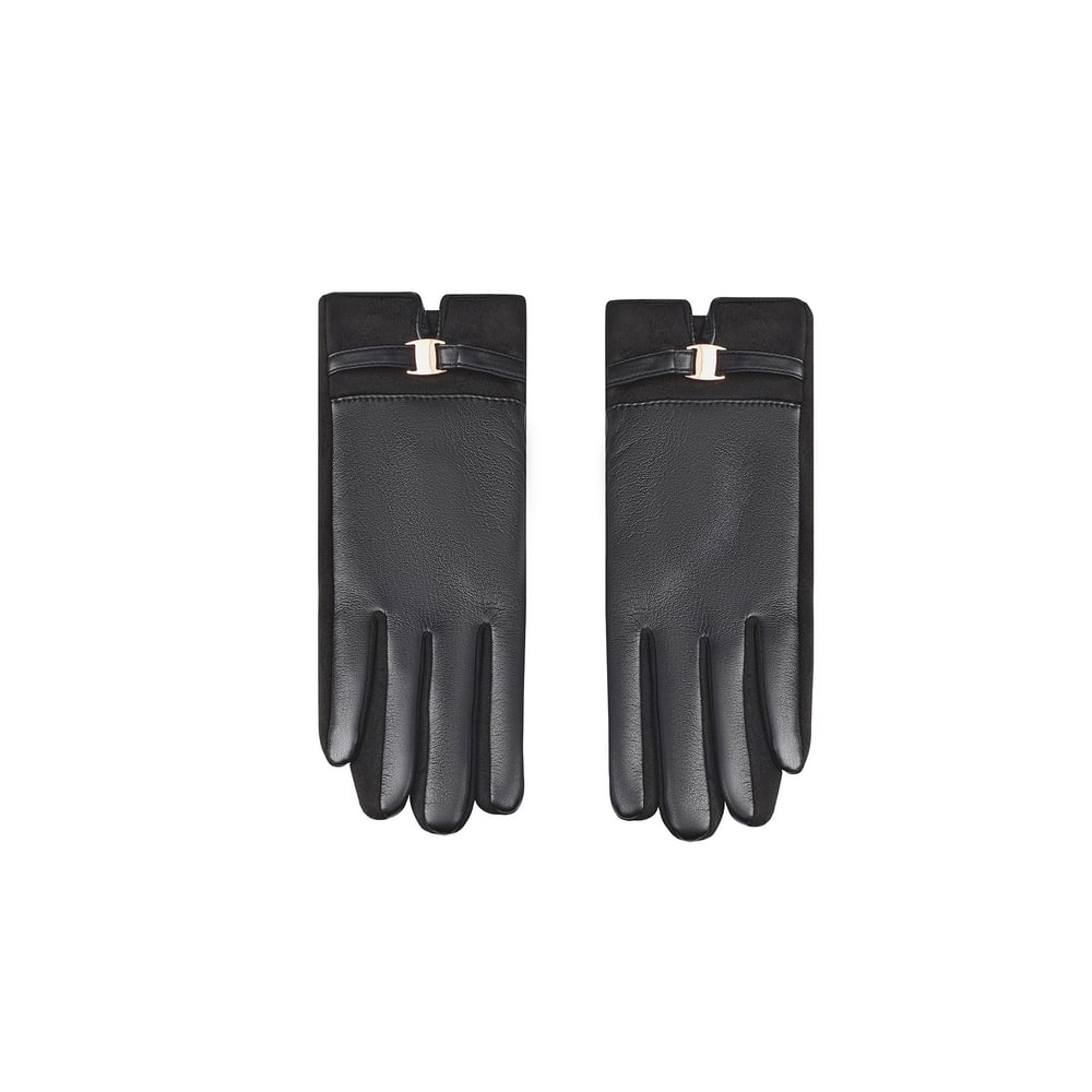 1 Pair Simple  Elegant Solid Color PU Women's Gloves Picture2