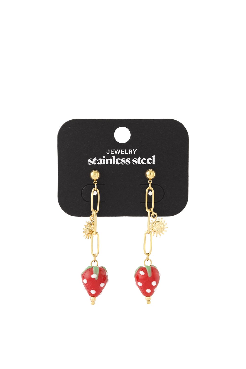 Strawberry sun Earrings Picture4