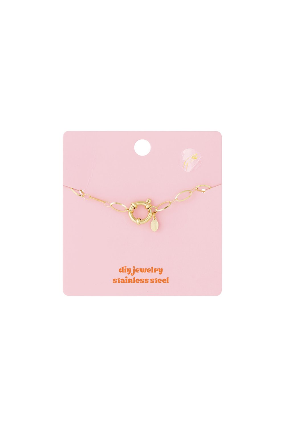 Edelstahl Kette Armbänder Kette DIY Täglich Einfache Serie frauen schmuck Bild4