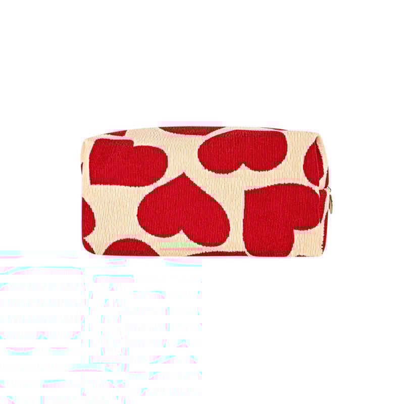 1 Piece Romantic Series Cute Heart Corduroy Women's Bags 