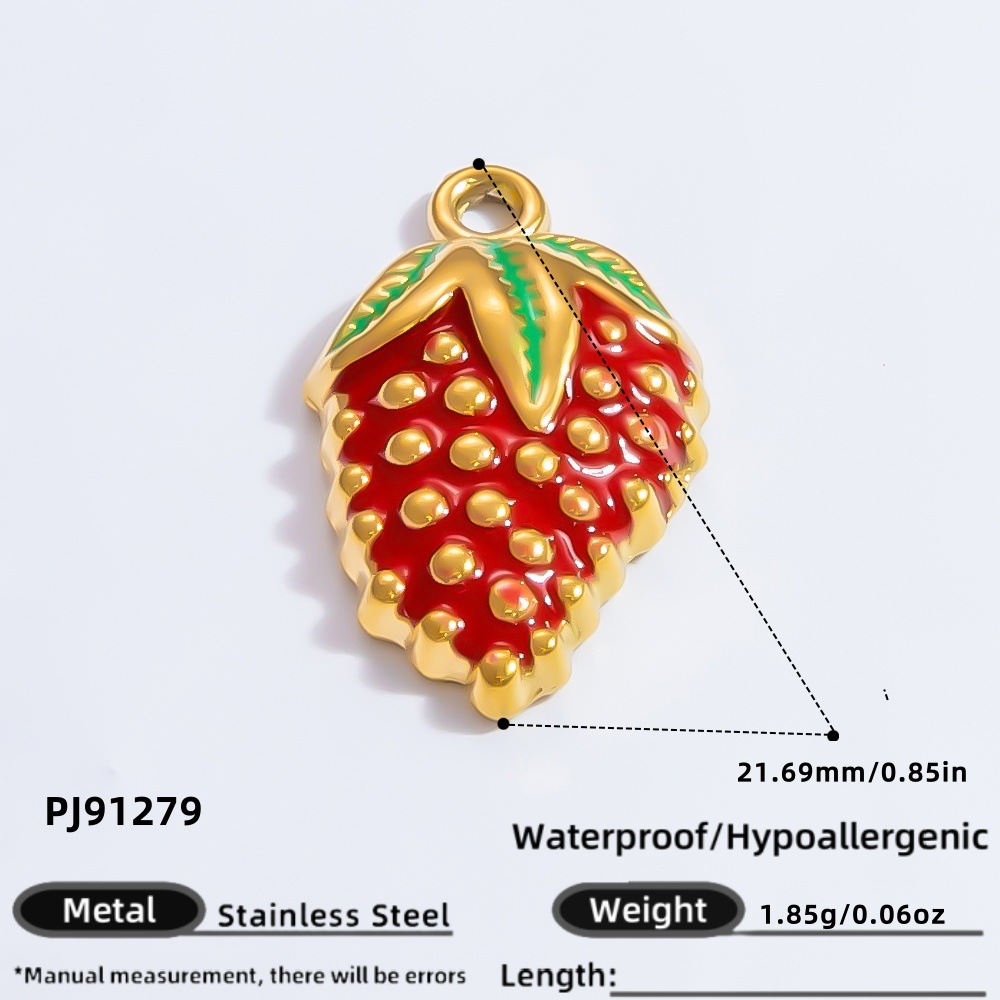 1 Piece Classic Series Vintage Geometric Stainless Steel Gold Color DIY Women's Pendants