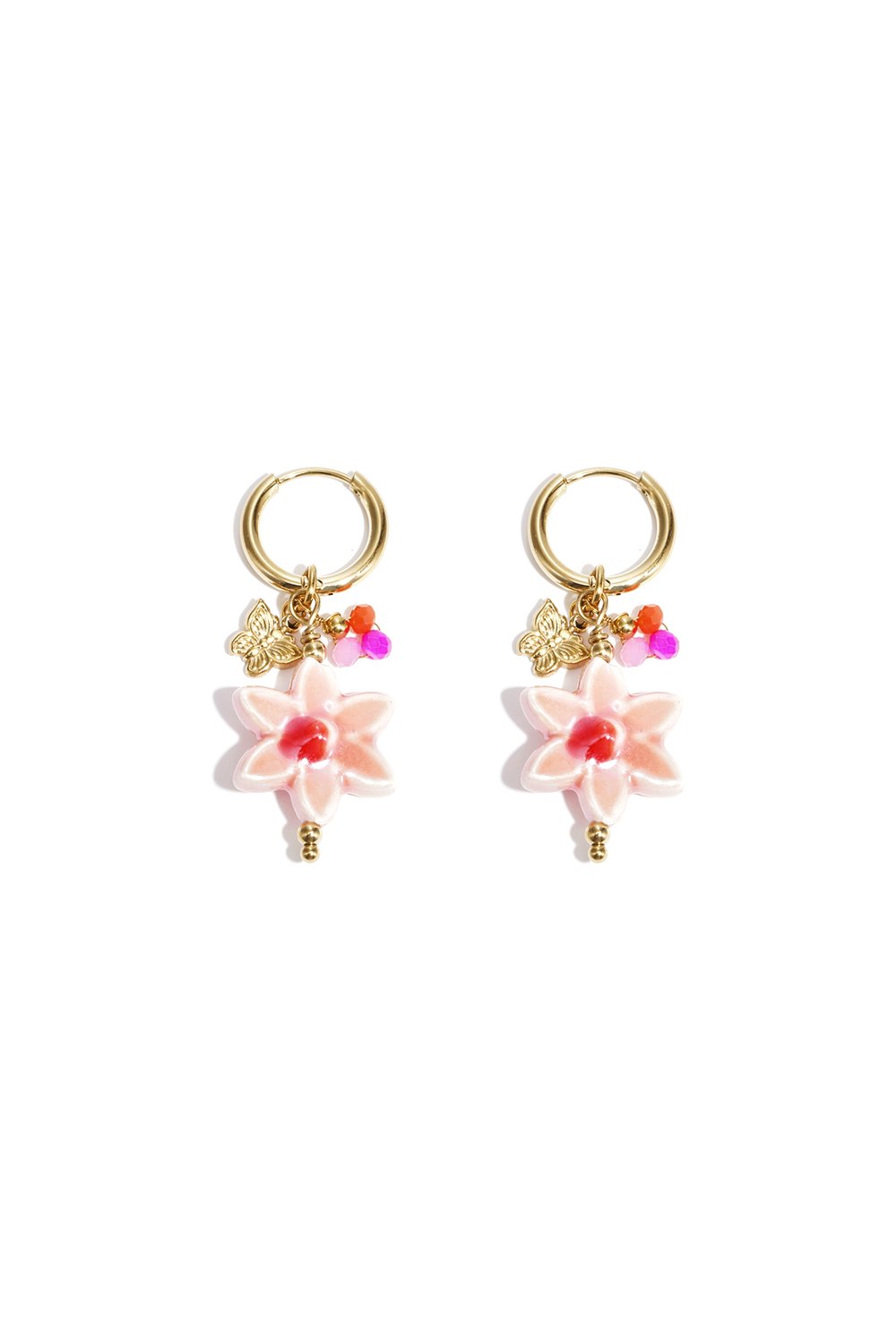earrings magic flower