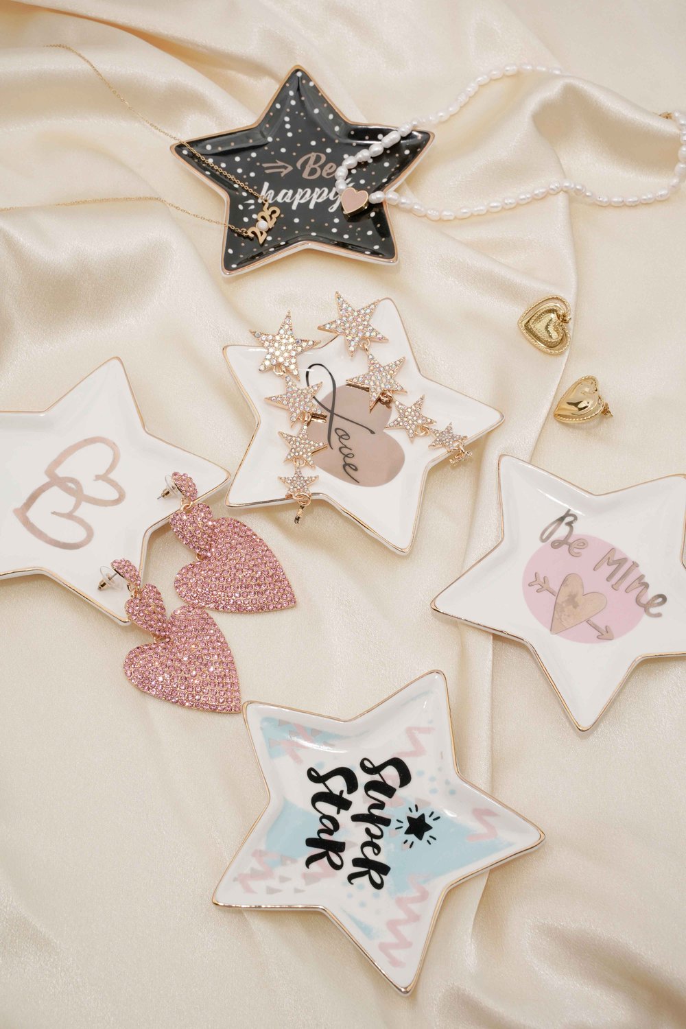 Glass display star love Picture4